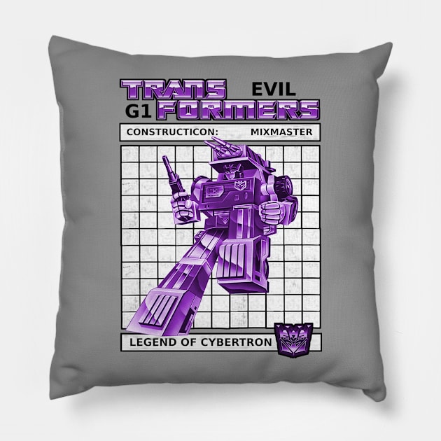 L.O.C Mixmaster 2018 Pillow by CRD Branding