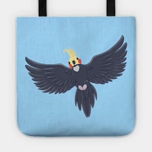 Cockatiel in the sky Tote