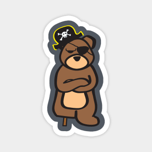 Pirate Bear Magnet