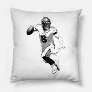 Retro Baker Mayfield Pillow