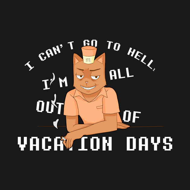 Undertale - Burgerpants "I Can't Go To Hell, I'm All Out Of Vacation Days" by theruins