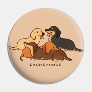 Dachshunds Pin