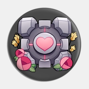 companion cube Pin