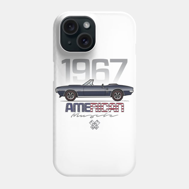 1967 dark blue Phone Case by JRCustoms44