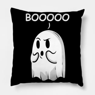 Boo Booooo Says The Ghost On Halloween Pillow