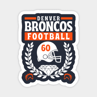Denver Broncos 1960 American Football Edition 2 Magnet