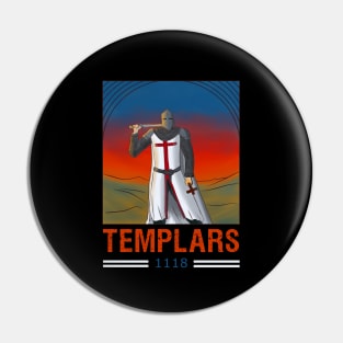 Knights Templar Pin