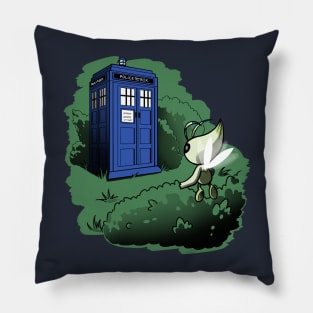 Time traveler meets time traveler Pillow