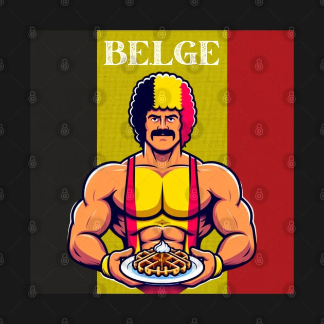 Belge: Fro and Waffles by Woodpile