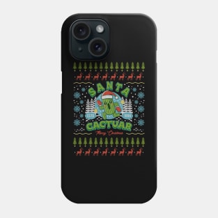 Santa Cactuar Ugly Sweater Phone Case