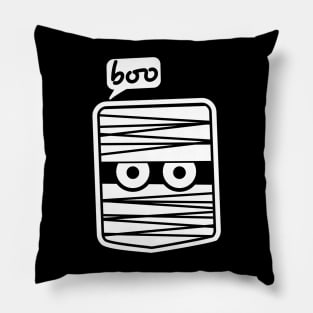 Boo Ghost Halloween Pillow