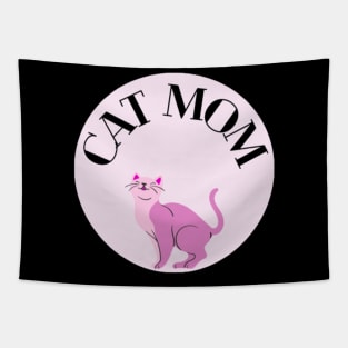 Cat mom Tapestry