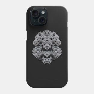 Grey 3-D Shape Phone Case