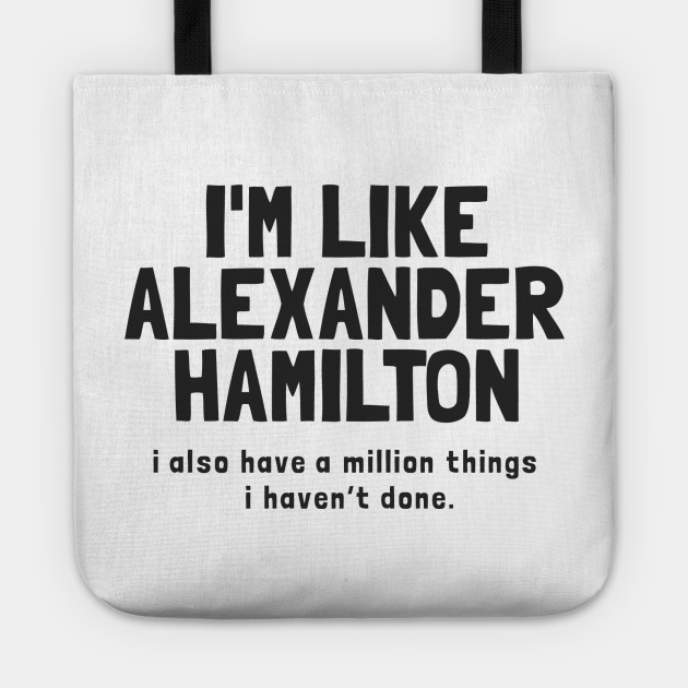 hamilton tote bag