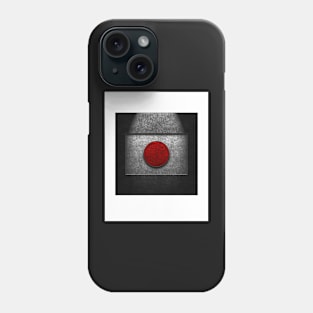 Japanese Flag Stone Texture Phone Case