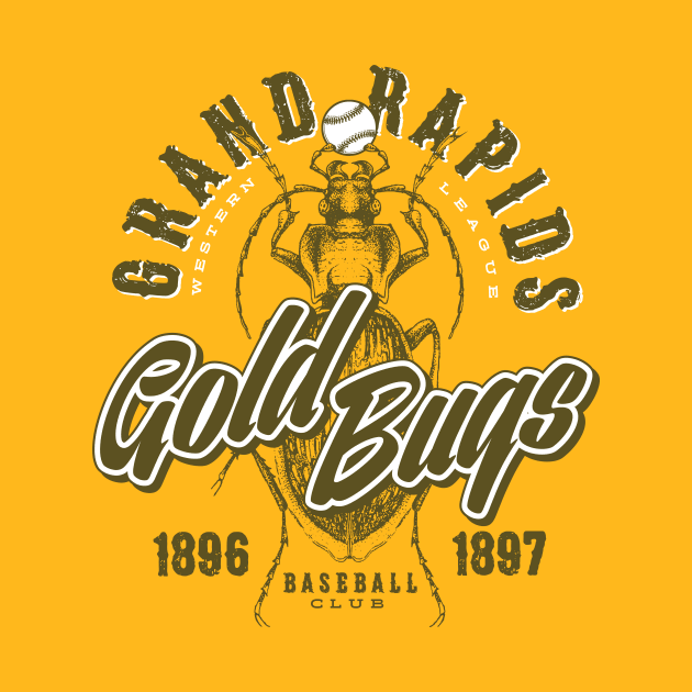 Grand Rapids Gold Bugs by MindsparkCreative