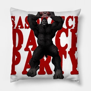 Sasquatch Dance Party Pillow