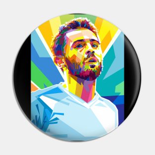 Bernardo Silva Artwork Pin