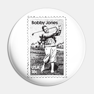 Bobby Jones Stamp Pin