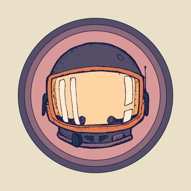 Retro cosmonaut by GotchaArt