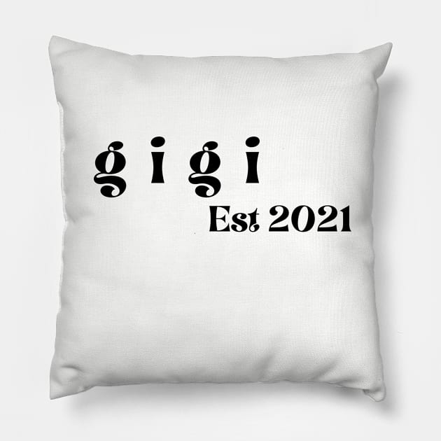 Gigi Est 2021 Pillow by adee Collections 