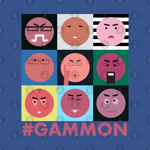 #GAMMON - HASHTAG GAMMON - WALL OF GAMMON by CliffordHayes