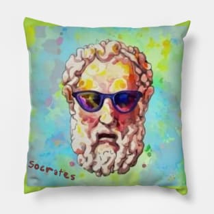 Socrates Cool version Pillow