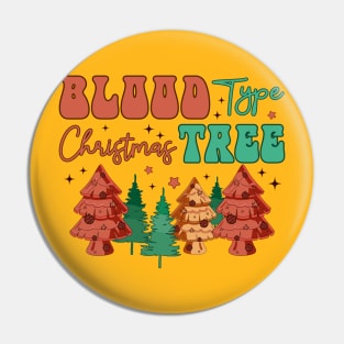 blood type christmas tree Pin