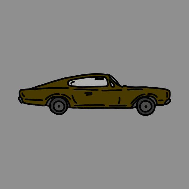 retro muscle cars by fokaction