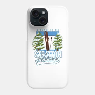 Stratton Mountain Vermont Ski Phone Case