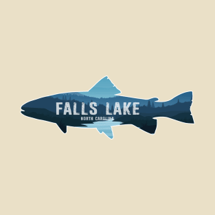 Falls Lake North Carolina Fish T-Shirt