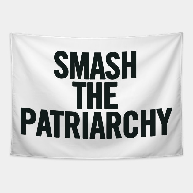 Smash The Patriarchy Tapestry by sergiovarela