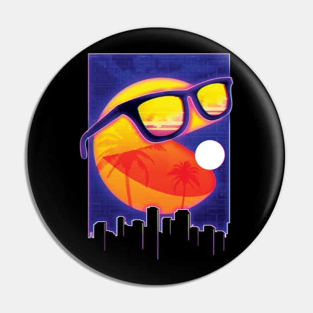 80's Pacman Pin by SoleVision