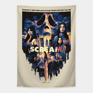 Scream Horror Slasher Tapestry