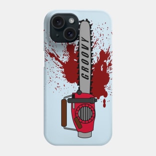 Groovy Chainsaw Phone Case