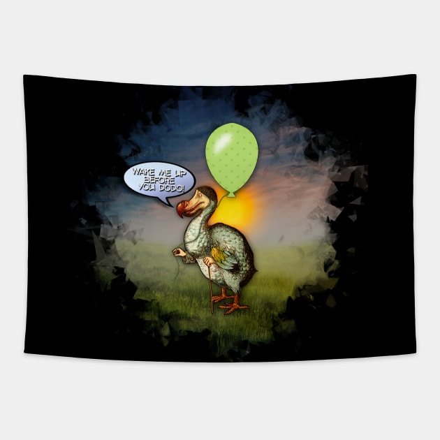 The DODO Bird! Tapestry by SquishyTees Galore!