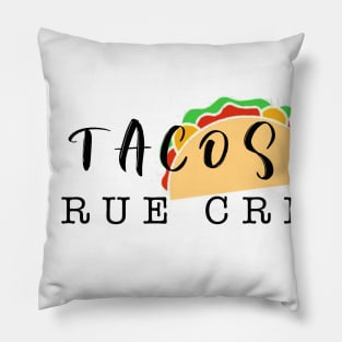 Tacos and True Crime Pillow