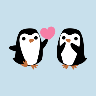 Kawaii Penguin Love T-Shirt