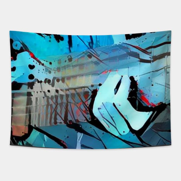 80s guitar Tapestry by AshStore