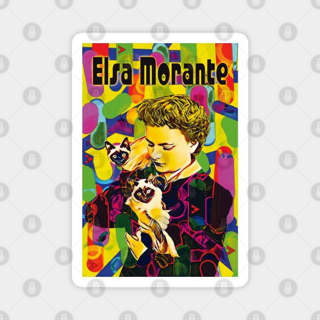 Elsa Morante Magnet by Exile Kings 