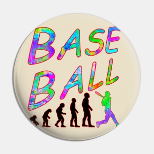 Evolution Baseball Pin