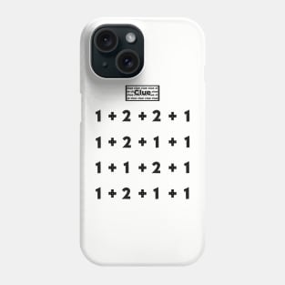 A_Clue_Number Phone Case