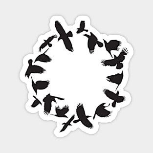Circle of birds Magnet