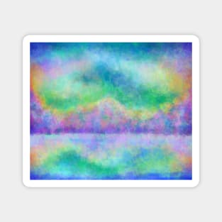 Dreamy Impressionism Landscape Magnet