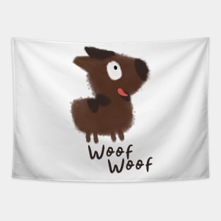 Woof Woof Tapestry