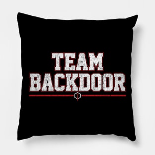 Team Backdoor Pillow