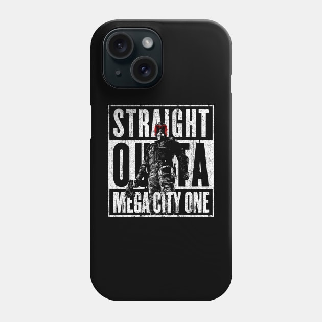 Straight Outta Mega City One Phone Case by huckblade