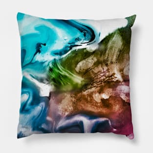 colorful abstract background texture Pillow