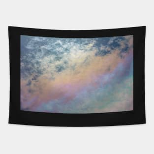 Cloud Irridesence - rainbow colours in the sky Tapestry