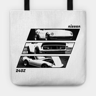 NISSAN DATSUN 240Z FAIRLADY Black 'N White Archive 2 Tote